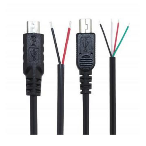 Mini 5P Android male cable