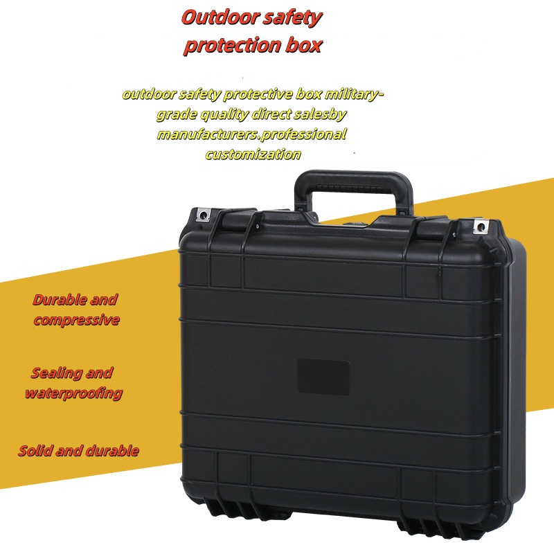 Plastic waterproof water tank, instrument safety protection box, plastic packaging box, sealing box, plastic toolbox